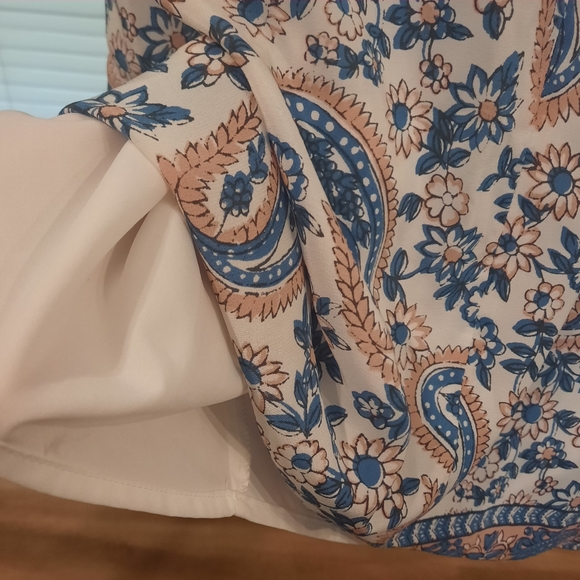 Madewell Silk Paisley Dress Small - Picture 7 of 9